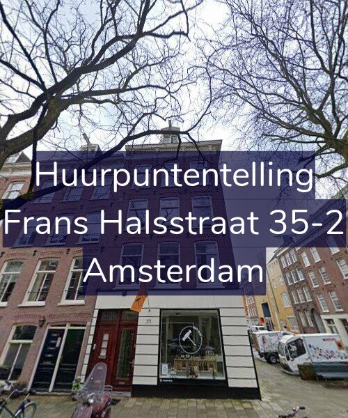 Foto gevel Huurpuntentelling voor Frans Halsstraat 35-2, Amsterdam