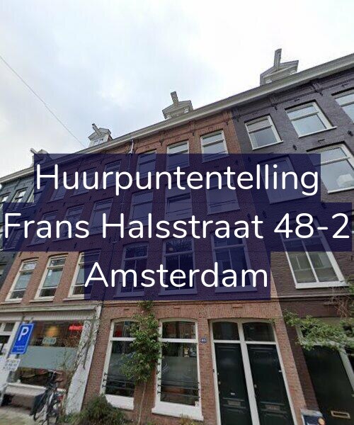 Foto gevel Huurpuntentelling voor Frans Halsstraat 48-2, Amsterdam