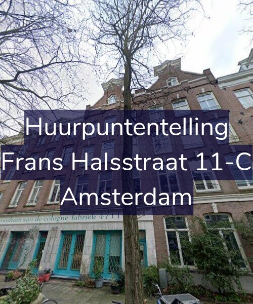 Foto gevel Huurpuntentelling voor Frans Halsstraat 11-C, Amsterdam