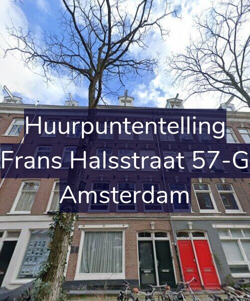 Foto gevel Huurpuntentelling voor Frans Halsstraat 57-G, Amsterdam