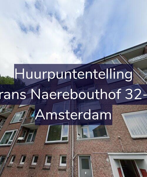 Foto gevel Huurpuntentelling voor Frans Naerebouthof 32-2, Amsterdam