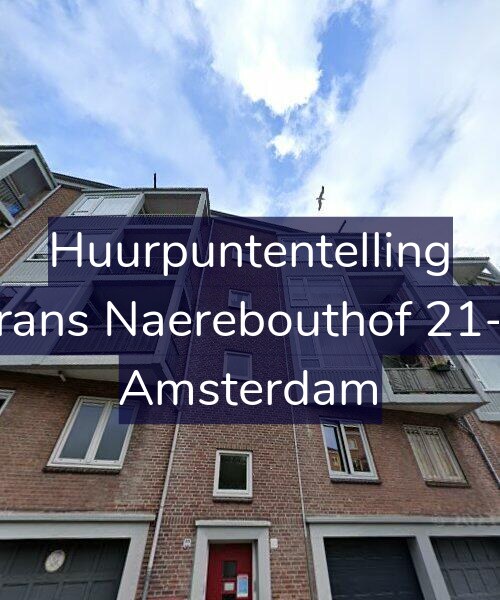 Foto gevel Huurpuntentelling voor Frans Naerebouthof 21-2, Amsterdam