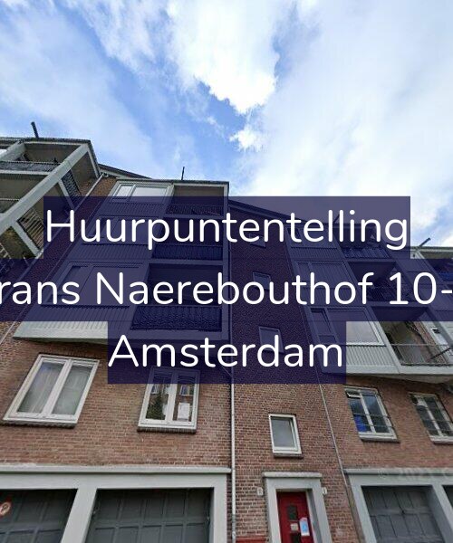 Foto gevel Huurpuntentelling voor Frans Naerebouthof 10-2, Amsterdam
