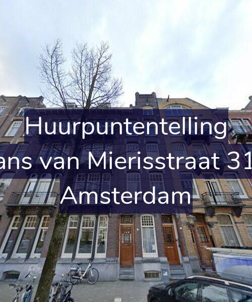 Foto gevel Huurpuntentelling voor Frans van Mierisstraat 31-4, Amsterdam