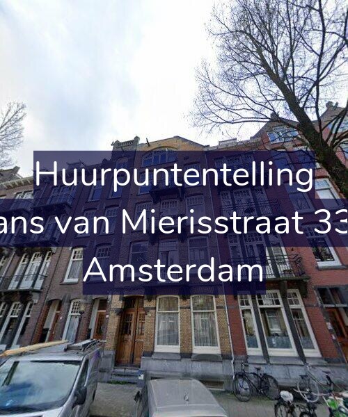 Foto gevel Huurpuntentelling voor Frans van Mierisstraat 33-3, Amsterdam