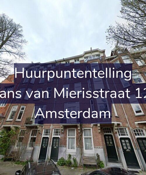 Foto gevel Huurpuntentelling voor Frans van Mierisstraat 124, Amsterdam