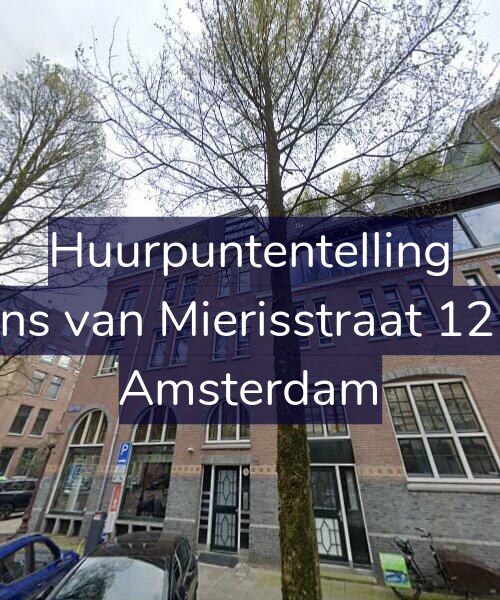 Foto gevel Huurpuntentelling voor Frans van Mierisstraat 121-F, Amsterdam