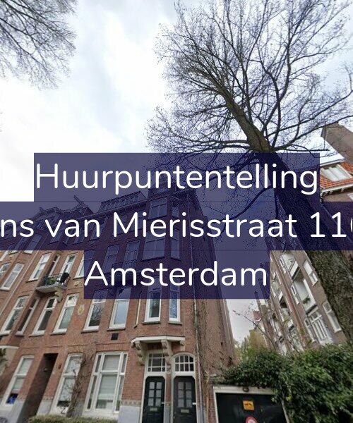 Foto gevel Huurpuntentelling voor Frans van Mierisstraat 116-2, Amsterdam