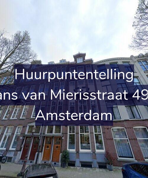 Foto gevel Huurpuntentelling voor Frans van Mierisstraat 49-H, Amsterdam