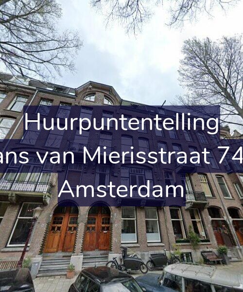 Foto gevel Huurpuntentelling voor Frans van Mierisstraat 74-H, Amsterdam