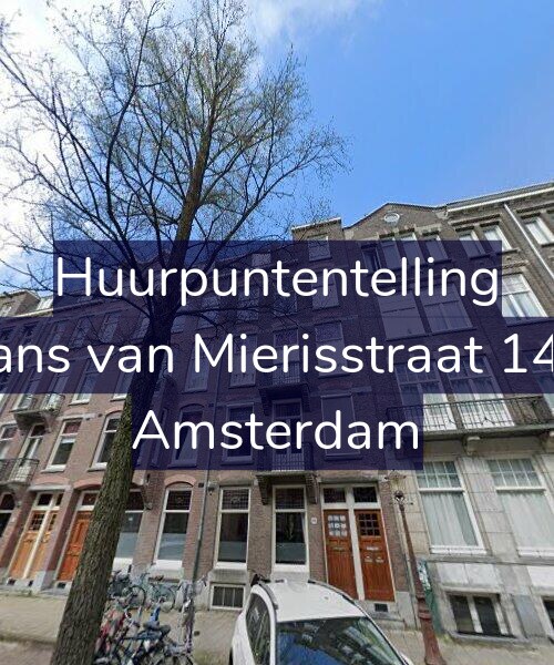 Foto gevel Huurpuntentelling voor Frans van Mierisstraat 14-3, Amsterdam