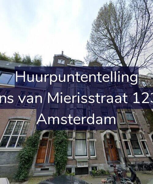 Foto gevel Huurpuntentelling voor Frans van Mierisstraat 123-H, Amsterdam