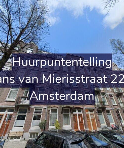 Foto gevel Huurpuntentelling voor Frans van Mierisstraat 22-H, Amsterdam