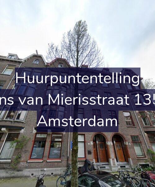 Foto gevel Huurpuntentelling voor Frans van Mierisstraat 135-H, Amsterdam