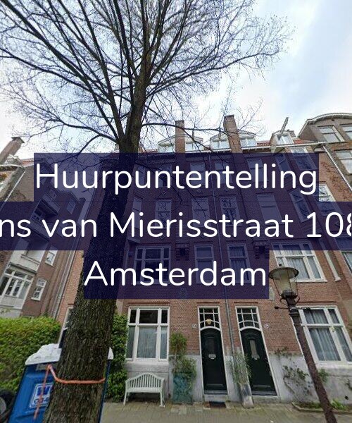 Foto gevel Huurpuntentelling voor Frans van Mierisstraat 108-H, Amsterdam