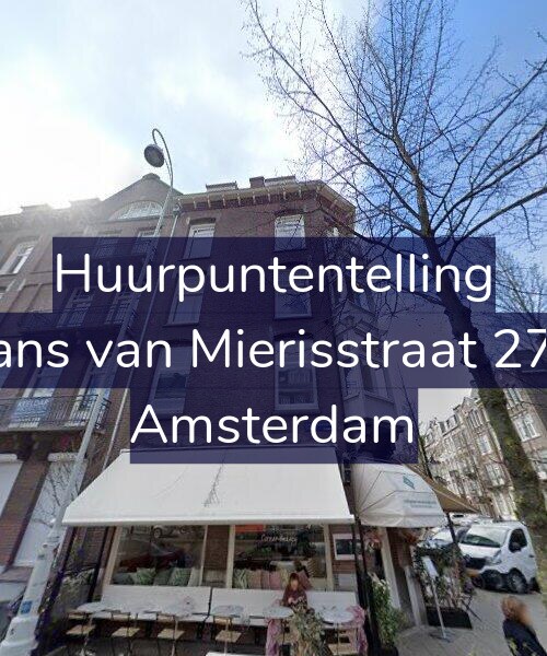 Foto gevel Huurpuntentelling voor Frans van Mierisstraat 27-3, Amsterdam