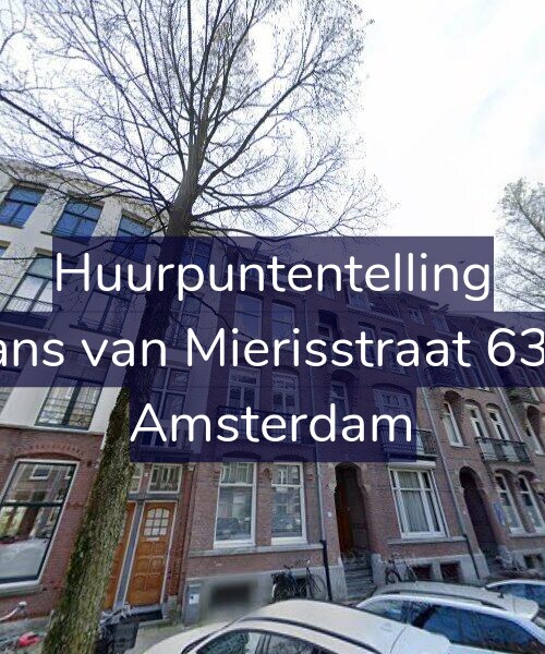 Foto gevel Huurpuntentelling voor Frans van Mierisstraat 63-H, Amsterdam
