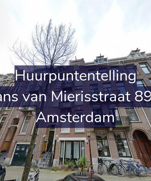 Foto gevel Huurpuntentelling voor Frans van Mierisstraat 89-H, Amsterdam