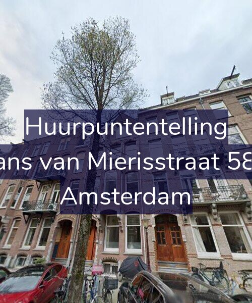 Foto gevel Huurpuntentelling voor Frans van Mierisstraat 58-2, Amsterdam