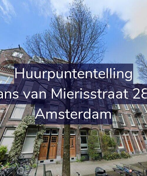 Foto gevel Huurpuntentelling voor Frans van Mierisstraat 28-1, Amsterdam