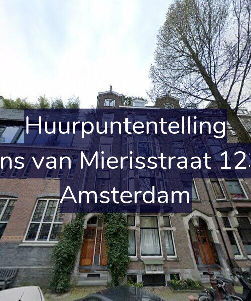 Foto gevel Huurpuntentelling voor Frans van Mierisstraat 123-4, Amsterdam