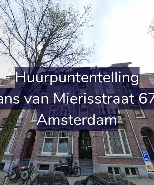 Foto gevel Huurpuntentelling voor Frans van Mierisstraat 67-2, Amsterdam