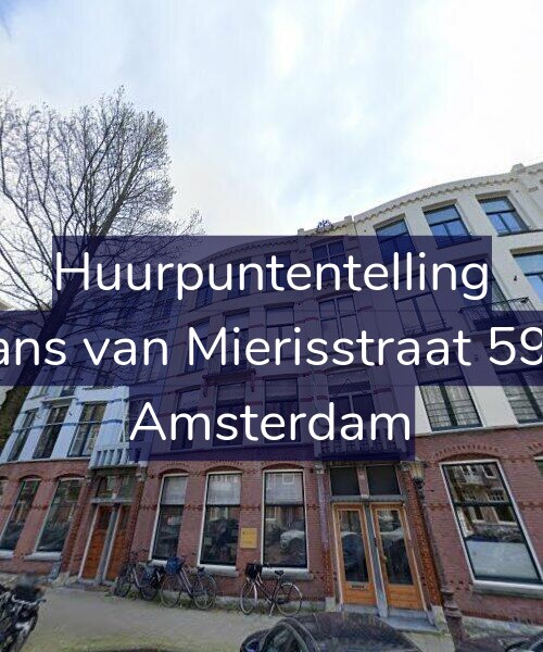 Foto gevel Huurpuntentelling voor Frans van Mierisstraat 59-C, Amsterdam