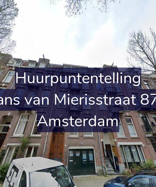 Foto gevel Huurpuntentelling voor Frans van Mierisstraat 87-1, Amsterdam