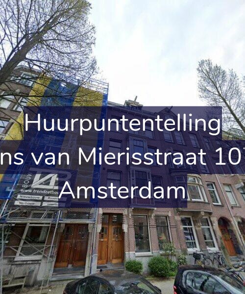 Foto gevel Huurpuntentelling voor Frans van Mierisstraat 107-2, Amsterdam