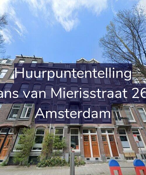 Foto gevel Huurpuntentelling voor Frans van Mierisstraat 26-2, Amsterdam