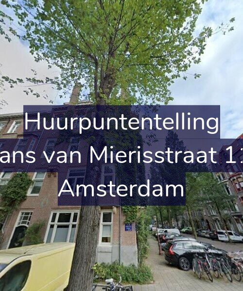 Foto gevel Huurpuntentelling voor Frans van Mierisstraat 112, Amsterdam