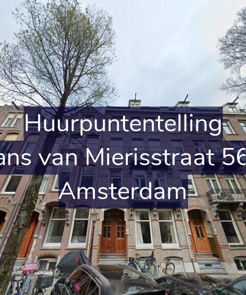Foto gevel Huurpuntentelling voor Frans van Mierisstraat 56-3, Amsterdam