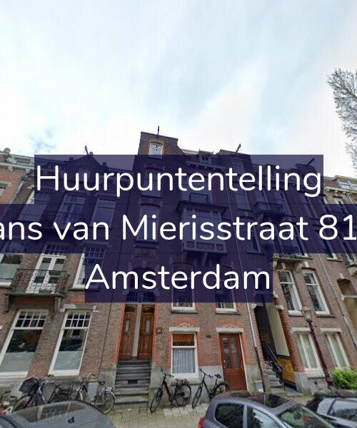 Foto gevel Huurpuntentelling voor Frans van Mierisstraat 81-H, Amsterdam