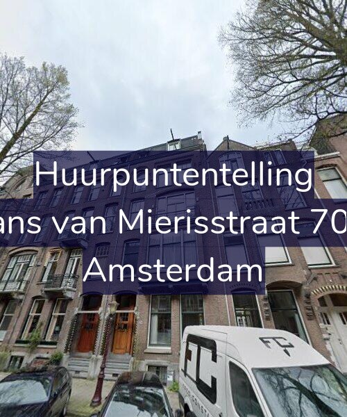 Foto gevel Huurpuntentelling voor Frans van Mierisstraat 70-H, Amsterdam