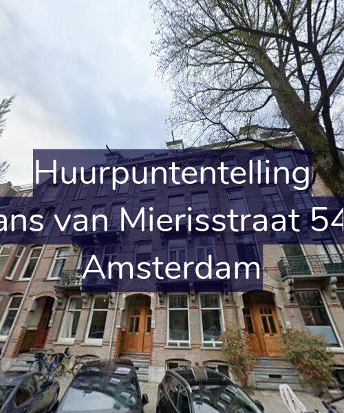 Foto gevel Huurpuntentelling voor Frans van Mierisstraat 54-3, Amsterdam