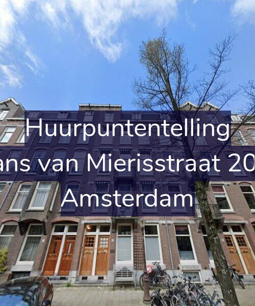 Foto gevel Huurpuntentelling voor Frans van Mierisstraat 20-H, Amsterdam