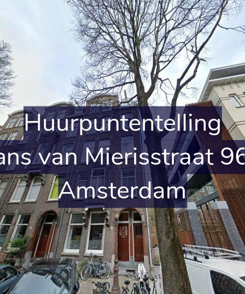 Foto gevel Huurpuntentelling voor Frans van Mierisstraat 96-3, Amsterdam