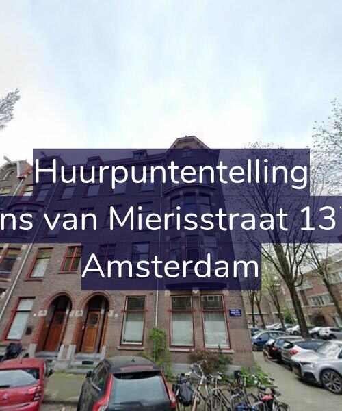 Foto gevel Huurpuntentelling voor Frans van Mierisstraat 137-2, Amsterdam