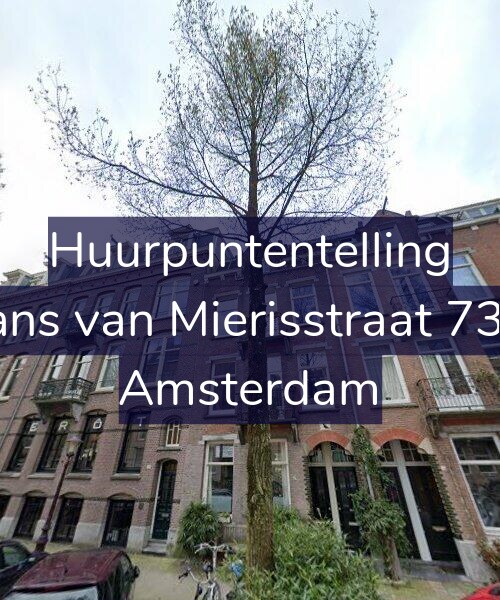 Foto gevel Huurpuntentelling voor Frans van Mierisstraat 73-H, Amsterdam
