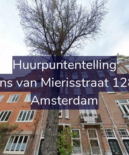 Foto gevel Huurpuntentelling voor Frans van Mierisstraat 128-2, Amsterdam