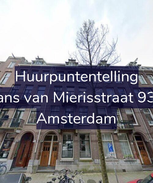 Foto gevel Huurpuntentelling voor Frans van Mierisstraat 93-2, Amsterdam