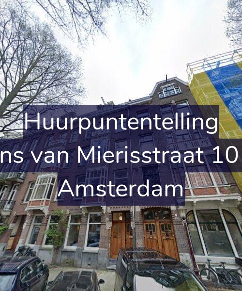 Foto gevel Huurpuntentelling voor Frans van Mierisstraat 101-2, Amsterdam