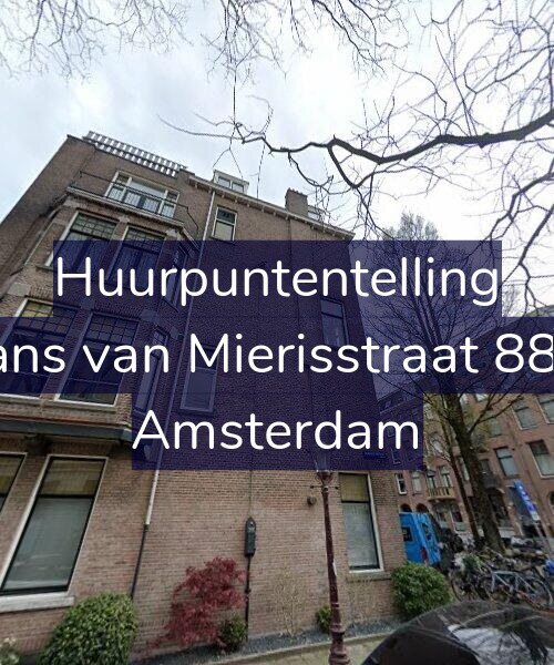 Foto gevel Huurpuntentelling voor Frans van Mierisstraat 88-H, Amsterdam