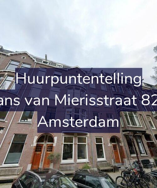 Foto gevel Huurpuntentelling voor Frans van Mierisstraat 82-2, Amsterdam