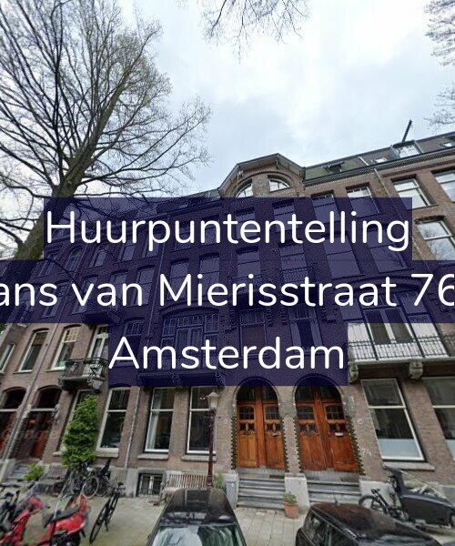 Foto gevel Huurpuntentelling voor Frans van Mierisstraat 76-1, Amsterdam