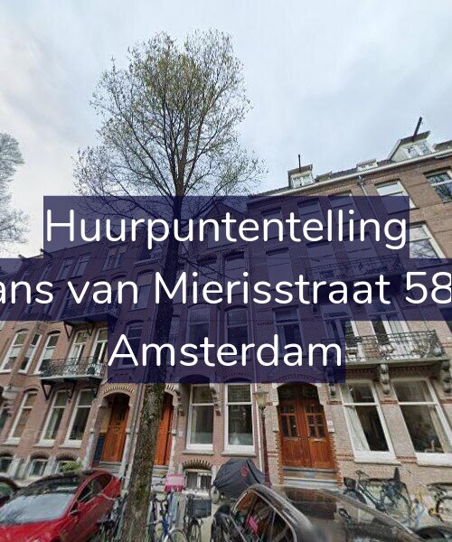 Foto gevel Huurpuntentelling voor Frans van Mierisstraat 58-H, Amsterdam