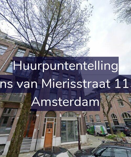 Foto gevel Huurpuntentelling voor Frans van Mierisstraat 115-1, Amsterdam