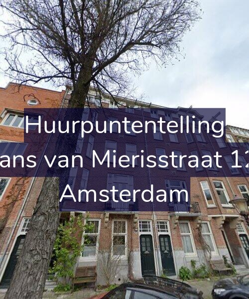 Foto gevel Huurpuntentelling voor Frans van Mierisstraat 126, Amsterdam