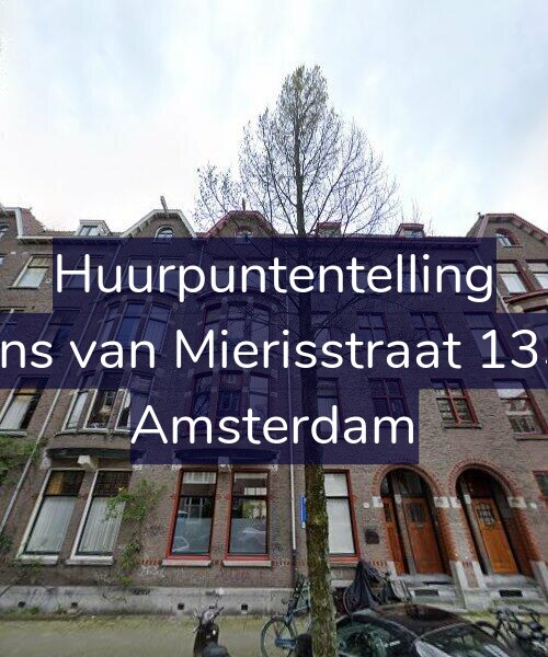 Foto gevel Huurpuntentelling voor Frans van Mierisstraat 135-2, Amsterdam
