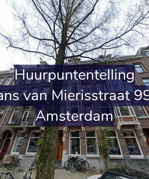 Foto gevel Huurpuntentelling voor Frans van Mierisstraat 99-3, Amsterdam